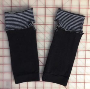 Black Fingerless Gloves/Wrist Warmers