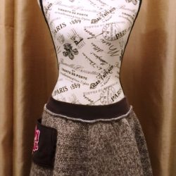 Brown Sweater Skirt