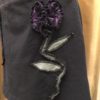 Black Skirt with Purple Flower - Image 3