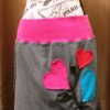 Grey Skirt with Flower Accent - Image 3