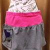 Grey Skirt with Pink Waistband - Image 3