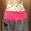 Grey Skirt with Pink Waistband - Image 4