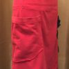 Red Knit Skirt with Teal Flower - Image 2