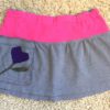 Grey Skirt with Pink Waistband - Image 5