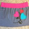 Grey Skirt with Flower Accent - Image 5