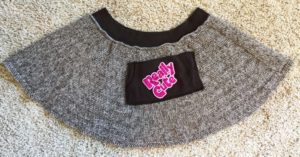 Brown Sweater Skirt - Image 3
