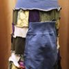 Patchwork Skirt with Blue Waistband - Image 2