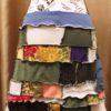Patchwork Skirt with Blue Waistband - Image 4