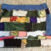 Patchwork Skirt with Blue Waistband - Image 6
