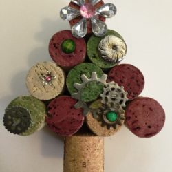 Wine Cork Christmas Tree Gears