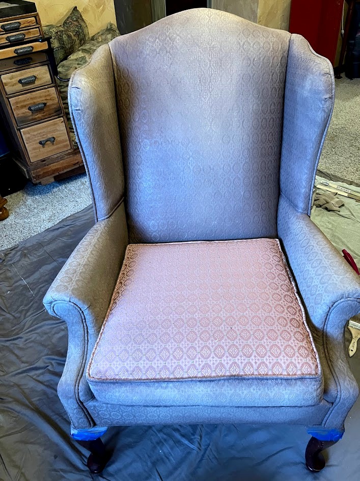 Let's Paint Another Upholstered Chair!