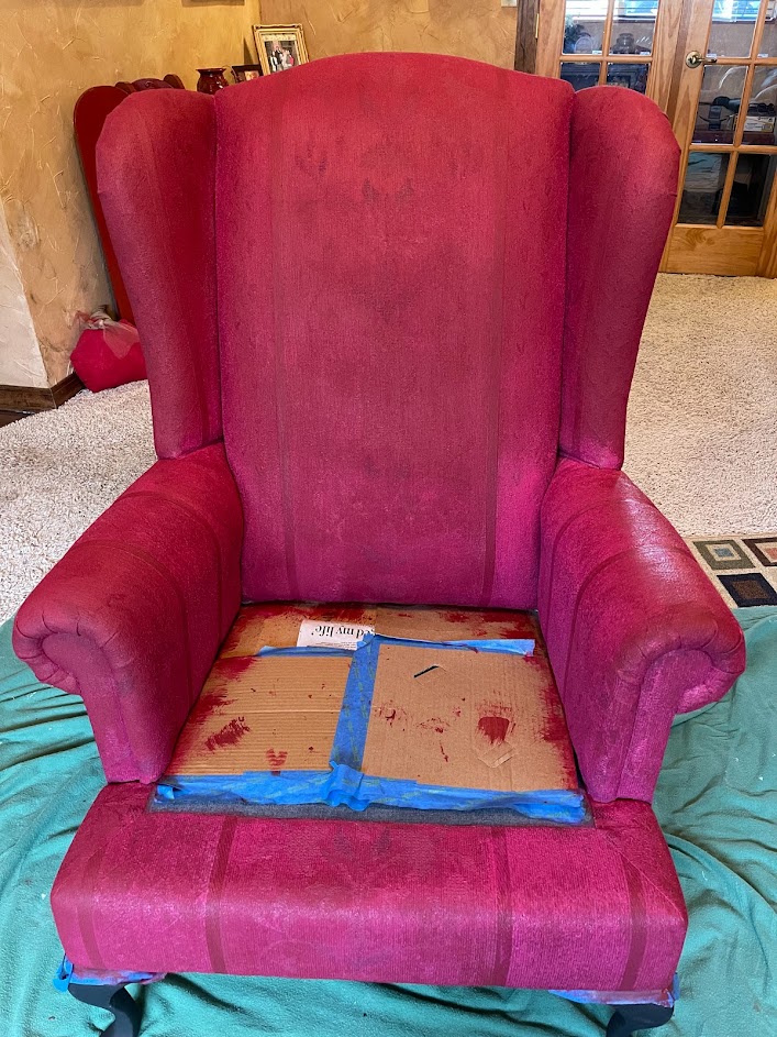 Let's Paint Another Upholstered Chair!