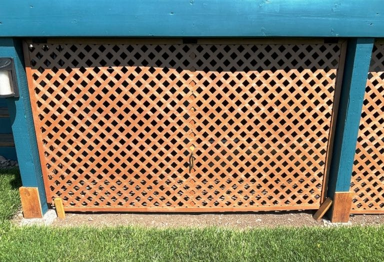 Let’s Install Vinyl Lattice Under the Deck! | My Perpetual Project