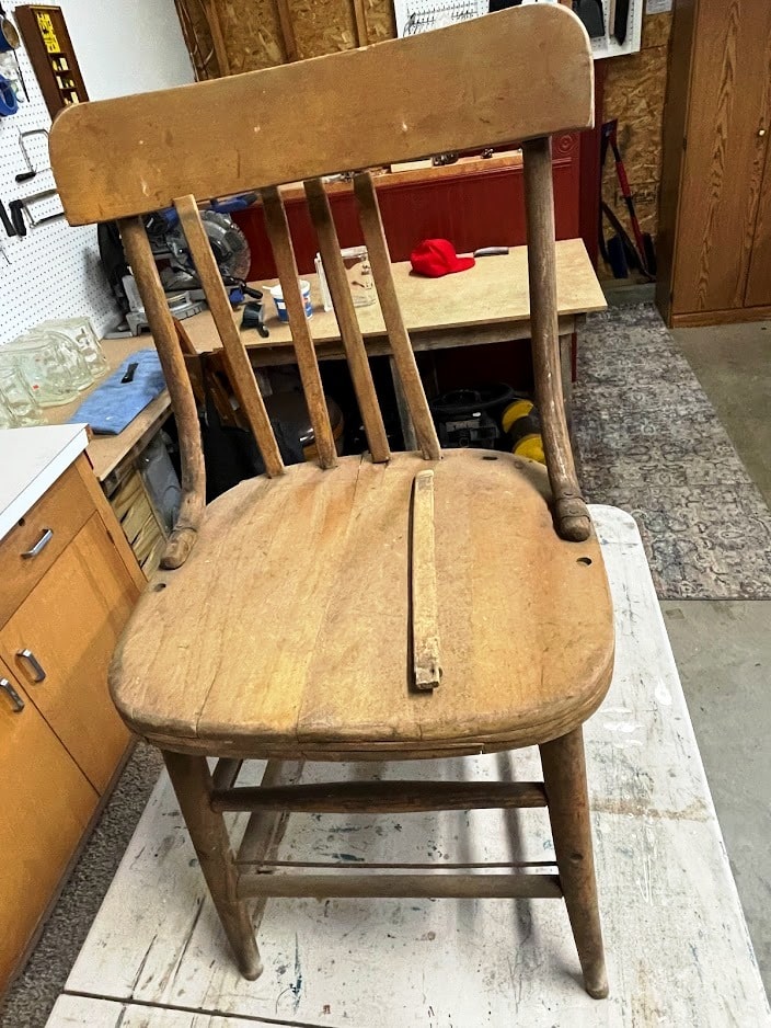 Restoring old chairs hotsell